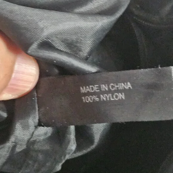 Kenneth Cole Reaction Black Quilted Nylon Tote Bag - Picture 7 of 11